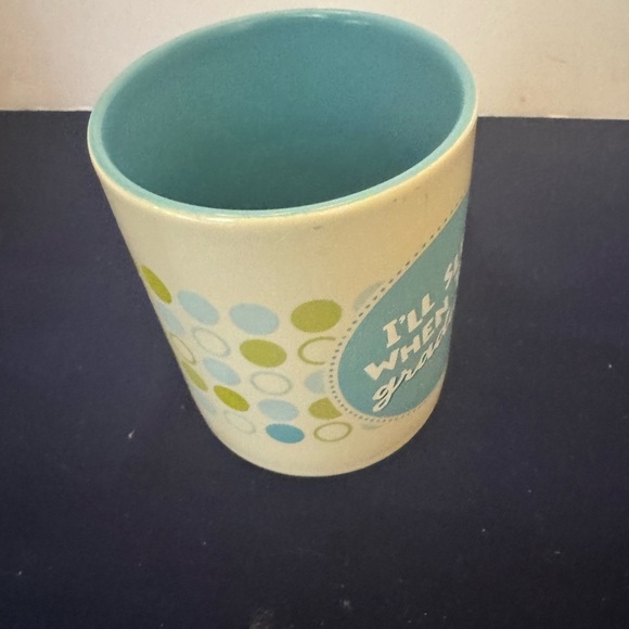 " I'LL SLEEP WHEN THEY GRADUATE ", Ceramic Coffee Cup / Mug, VINTAGE - Picture 5 of 8